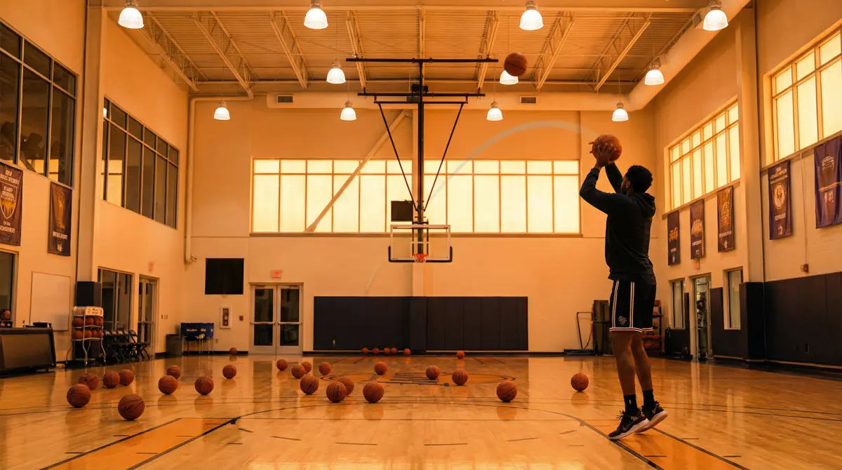 三分球训练教学 - 内射 | 远距离精准投射